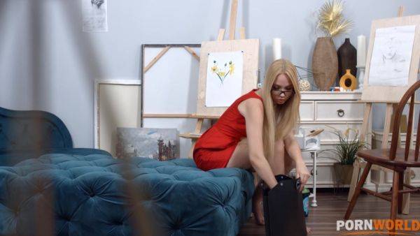 Sex Hungry Art Teacher Lissa Bon Ditches Class For DP Fucking From Students GP2478 - AnalVids - hotmovs.com - Russia on pornsfind.com