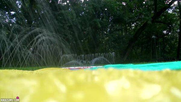 View this full clip of : Nikki Slip N Slide