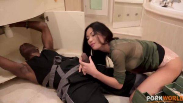 Watch the full clip called : Asian Stunner Polly Pons' Extreme Anal Interracial Escapade (GP1208)