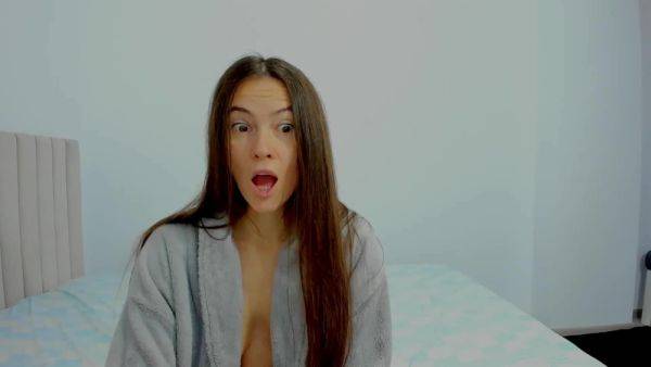 Enjoy watching this full video titled : Petite skinny big saggy tits babe teasing show