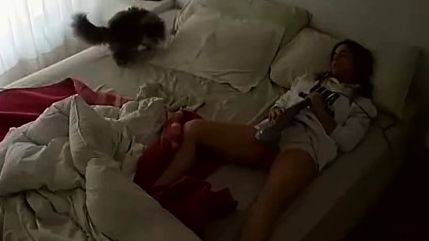 View the HD video called : Amateur Hidden Cam with Dildo Wives