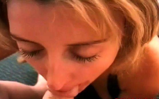 Enjoy watching this full clip named : Barefaced adorable chick gets coarse plowing