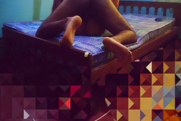 View the complete clip named : Fucking My With On The Bed ඇද උඩ නගල ගහව