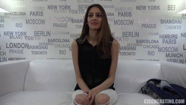 Play uncut video named : Divine Iveta, the Brunette with Small Breasts