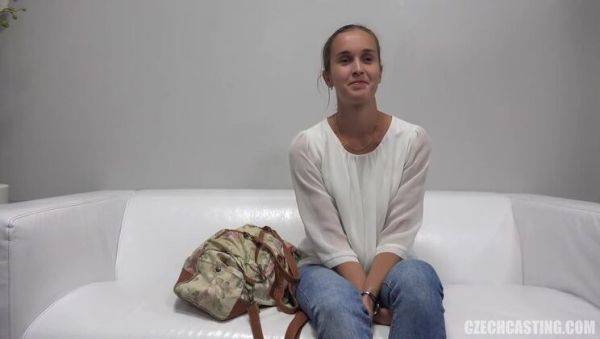 Enjoy watching this uncut video of : Beautiful Kristyna: Brunette Casting, Petite Breasts, Czech