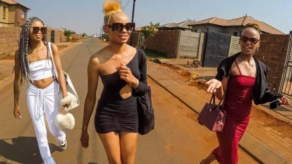 Watch hardcore movie of : African Lesbians - Amateur Ebony Hot BFF's Revenge Threesome