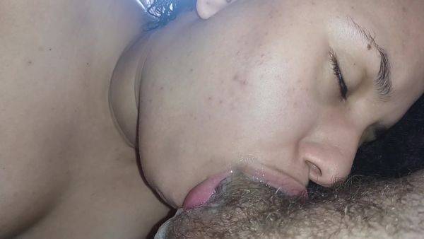 Watch the hardcore scene named : Bitch Bubbling Her Saliva Deep Inside My Hard Dick