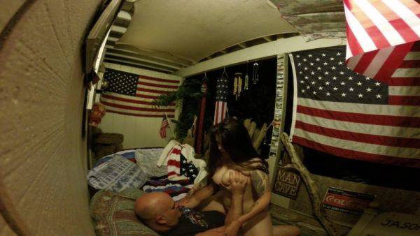 Play the full scene named : Exhibitionist Couple Returning From The Titty Bar