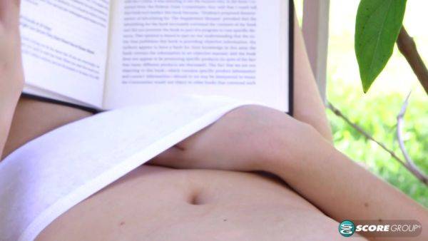 Watch the hardcore scene called : Stroll Through The Garden With Adorable Teenaged Nudist Violet