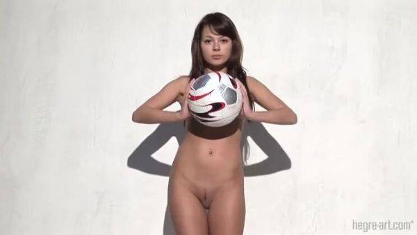 Brunette Soccer Player with a Big Booty - xxxfiles.com - Poland on pornsfind.com