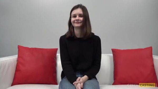 Enjoy watching the uncut clip of : Brunette Tereza's Casting Session