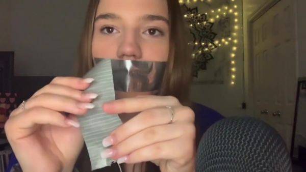 Asmr Tape Mouth - hclips.com on pornsfind.com