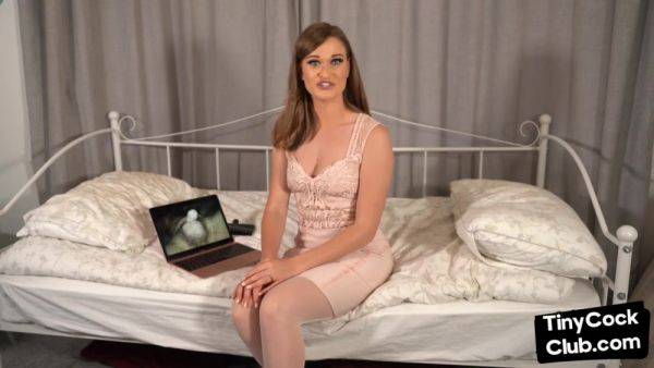 View hardcore scene called : SPH amateur solo classy babe talks dirty about small cocks