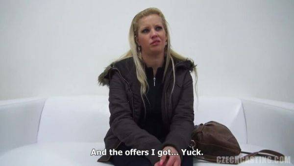 Stream the hardcore scene : Big-Titted Blonde: Petra's Casting