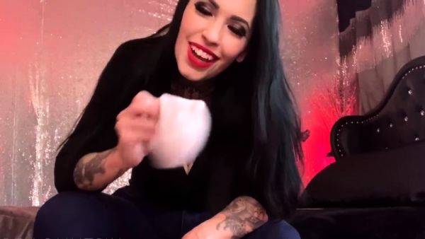 View the complete video titled : Siren Saint Sin - Sock Torment and Humiliation