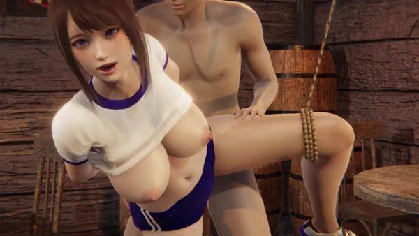 3D Asian suspended babe from Honey Select 2 video game gets fucked hard - anysex.com on pornsfind.com