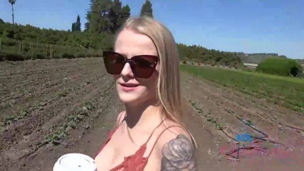View HD video titled : Paris White Brings City Lust to the Farm!