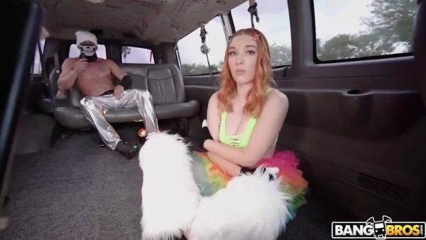 Play the full clip : Ecstasy-Fueled Opal Can't Wait to Score on the Bus