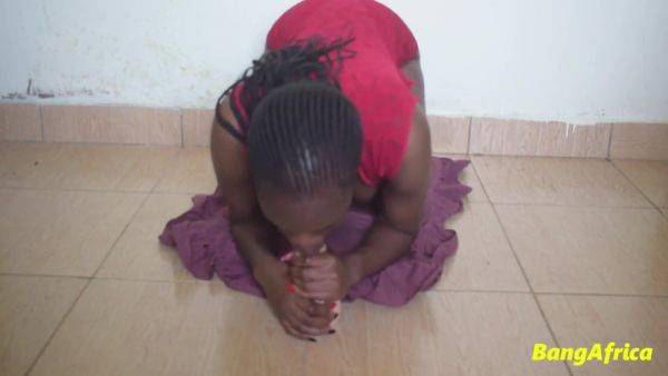 Enjoy watching the complete scene of : Giving A White Dildo A