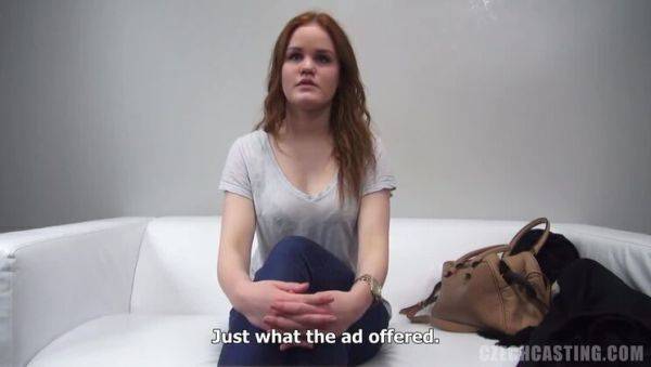 Watch the uncut clip named : Attractive Barbora: The Czech Redhead