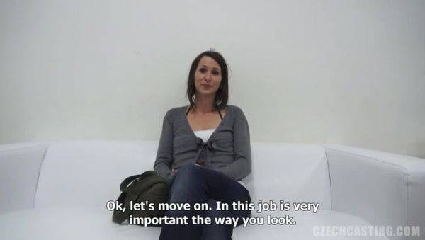 Enjoy watching HD clip of : Barbora (POV, Brunette, Small Tits, Toys) - Casting Scene