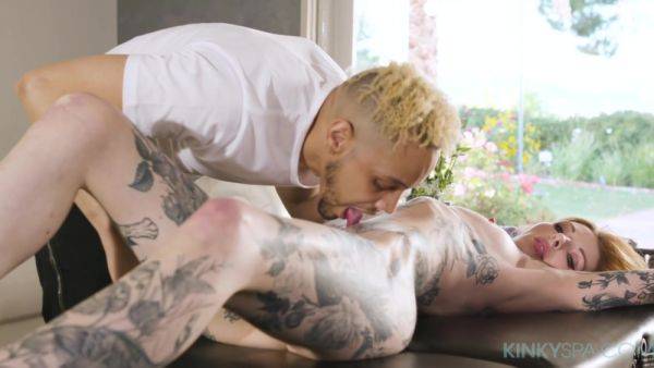 Watch this full video : Penny Archer - Inked Alt Girl Hot Interracial Sex