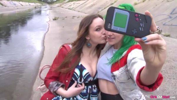 Enjoy watching the uncensored movie titled : Excursions: Renewed - Busty Anne & Outdoor Fun