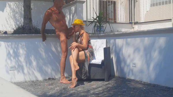 Watch this HD movie titled : Amateur Blonde Mature Wife Outdoor Sex Pleasure