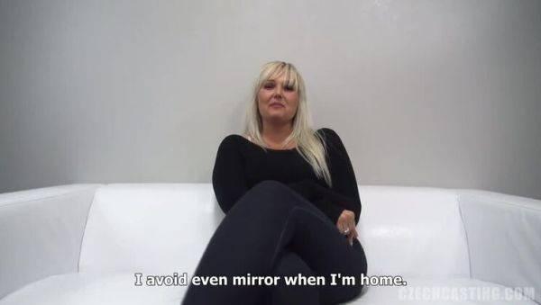 Watch the uncut video named : Blonde Radka: Supreme MILF with Generous Rear