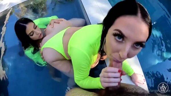 Play uncensored clip of : New Three-Way Encounter Featuring Big-Busted Brunette Youtube Star Lena The Plug