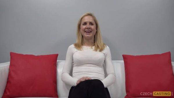 Stream the full scene of : Blonde Katka's Alluring Audition