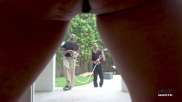 Gardeners called in by Marica Hase for filling all her holes with piss clean-up BIW024 - PissVids - hotmovs.com - Usa on pornsfind.com