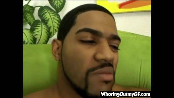 Watch the complete clip named : Blonde Blowjob and Fucking Interracial Black group