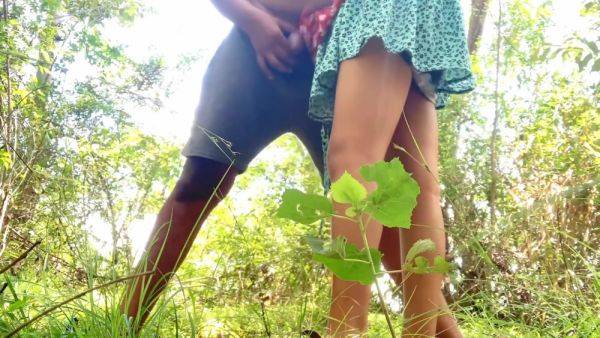 Enjoy watching hardcore movie of : Indian Desi Girlfriend In The Jungle