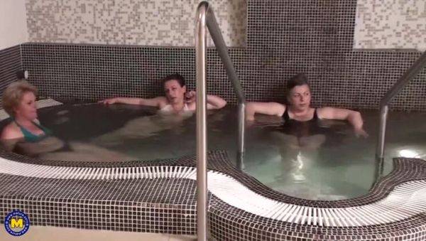 Enjoy watching the uncut movie titled : Senka, Rani, and Milica: Mature Brunettes with Big Tits Let Loose