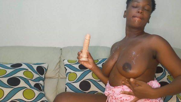 View this HD scene : Teasing Stepsister Convincing You She Hottest Seducing Ebony Slut - Mastermeat1