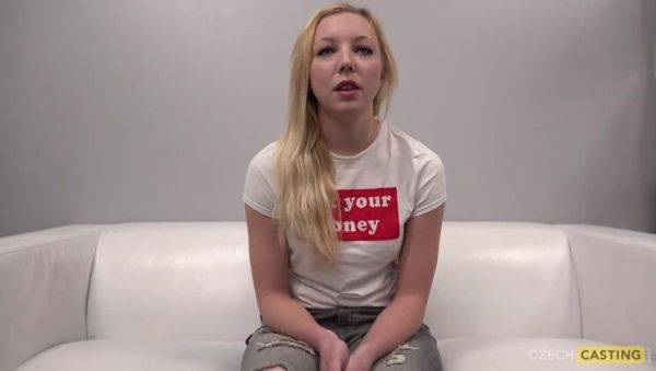 Play the uncensored scene titled : Elegant Blonde Eva: Czech, Small Tits