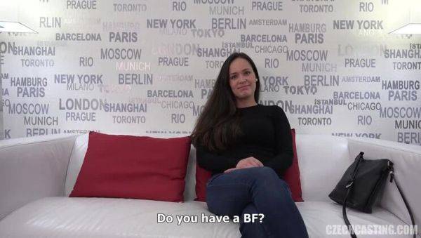 Enjoy watching the uncensored scene : Captivating Czech Brunette: Katerina