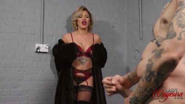 Stream the uncut movie of : MILF teases horny man so good that he ejaculates stronger than ever