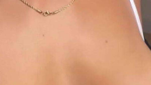 Watch complete clip of : Hot Latina Babe Gives Blowjob on Camera while Husband Watches