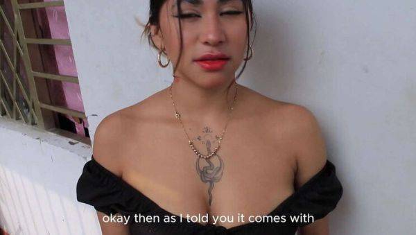 Enjoy watching complete video named : Hot Spanish Babe Fucked by Landlord While Wife is Away