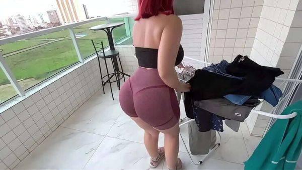 Watch this complete clip : Latina Maid Electra Gets Me Crazy with Lust