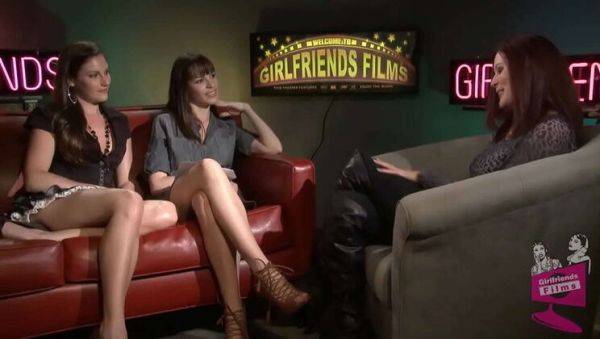 Enjoy watching uncut clip named : MILF Lesbian Star Magdalene St Michaels Talks Sex and Scenes