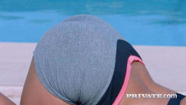 Play the full scene named : Flexible Teen Ally Breelsen Loves Yoga and DP