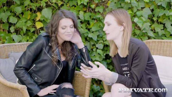 Stream the full movie named : Belle Claire and Verona Sky on Stockings In Hot Trio