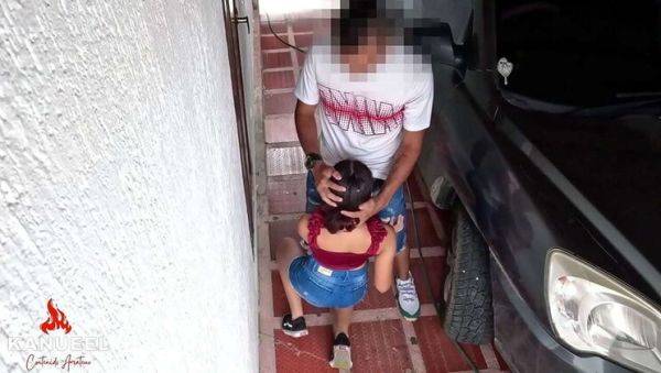 Enjoy watching this complete clip named : Young Latina Gets Intimate with Older Partner