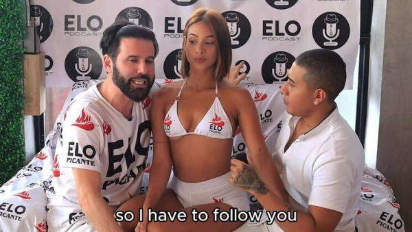 View complete clip titled : Aisha Ferrari and Danveer Ferrrari's Spicy Latina Sex Encounter with Elo Podcast
