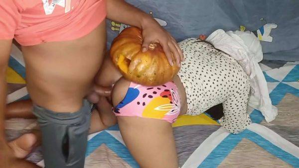 Enjoy watching complete scene called : Halloween Special Party Pachi Devar Le Bauju Lai Jabarjasti Chikyo Jaba Gharma Sutirako Thi - Nepali Porn Star