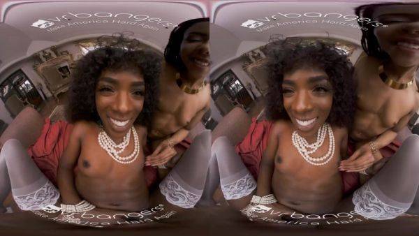 Stream the full video of : Ass Fucking Threesome With Luxury Ebony Darling - Kira Noir And Ana Foxxx