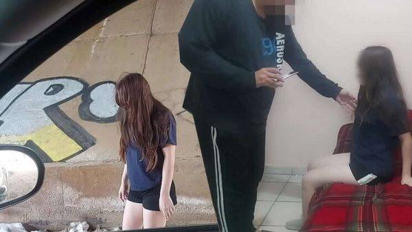 Watch this HD clip : Dirty Old Man Fucks Petite College Girl Under Bridge